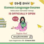Poster KLC - Korean Language Course