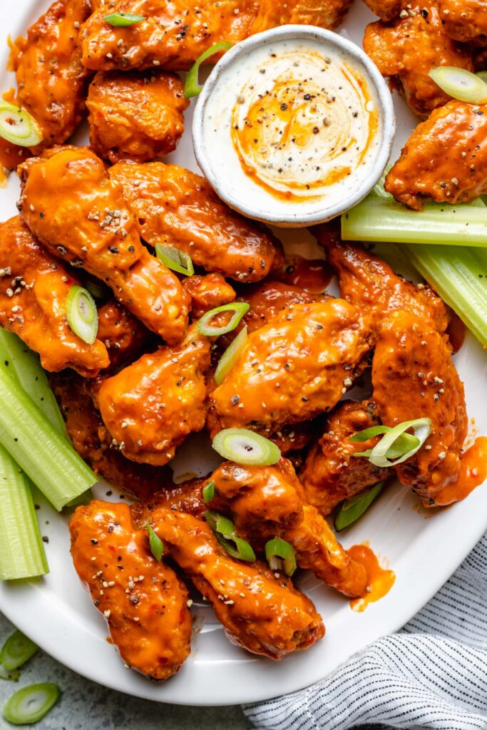 Gambar Buffalo Chicken Wings Makanan Khas Amerika Serikat
