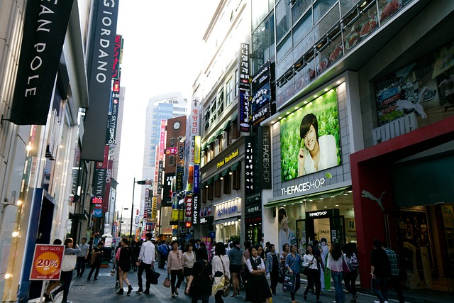 Myeondong Seoul, Korea