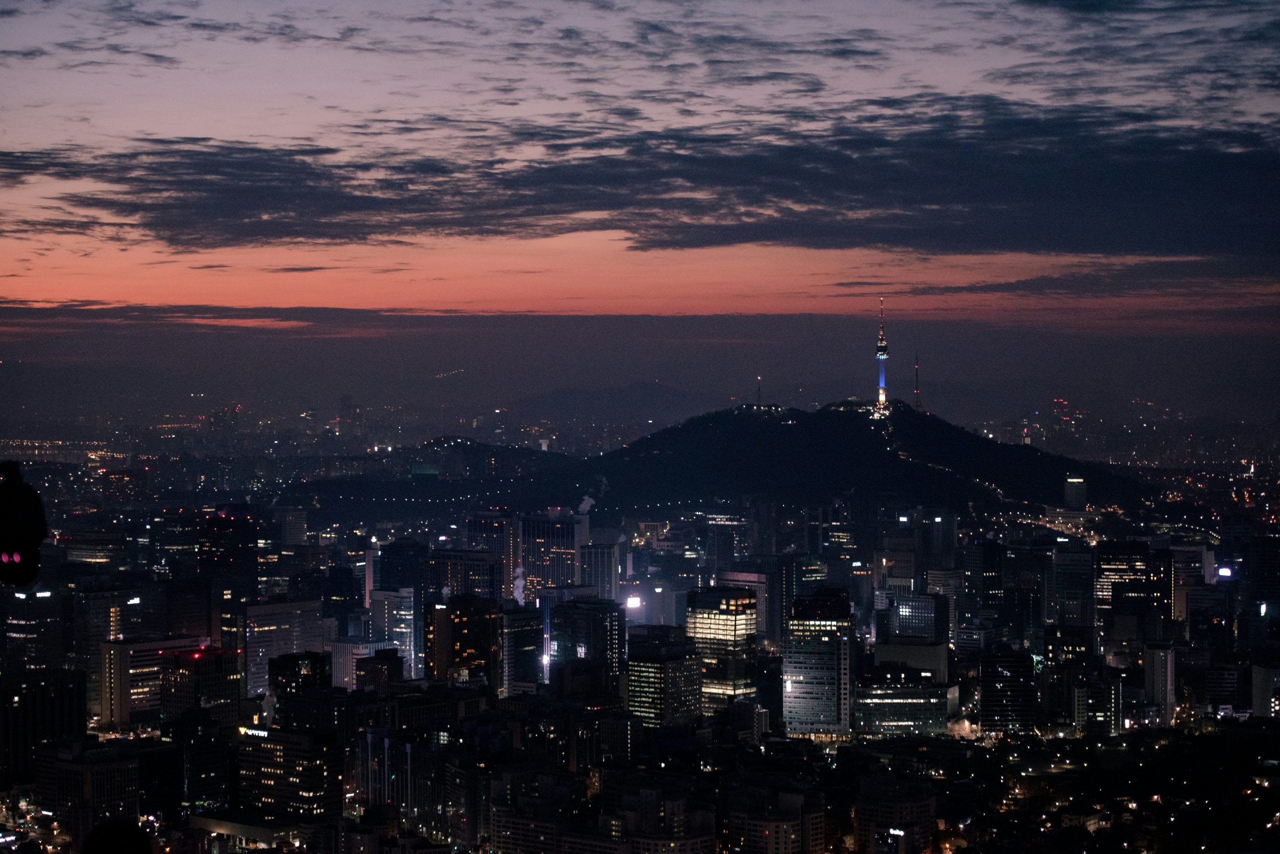 Pemandangan Kota Seoul 
