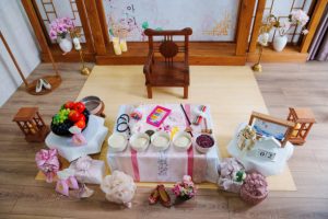 Set-up perayaan Doljanchi